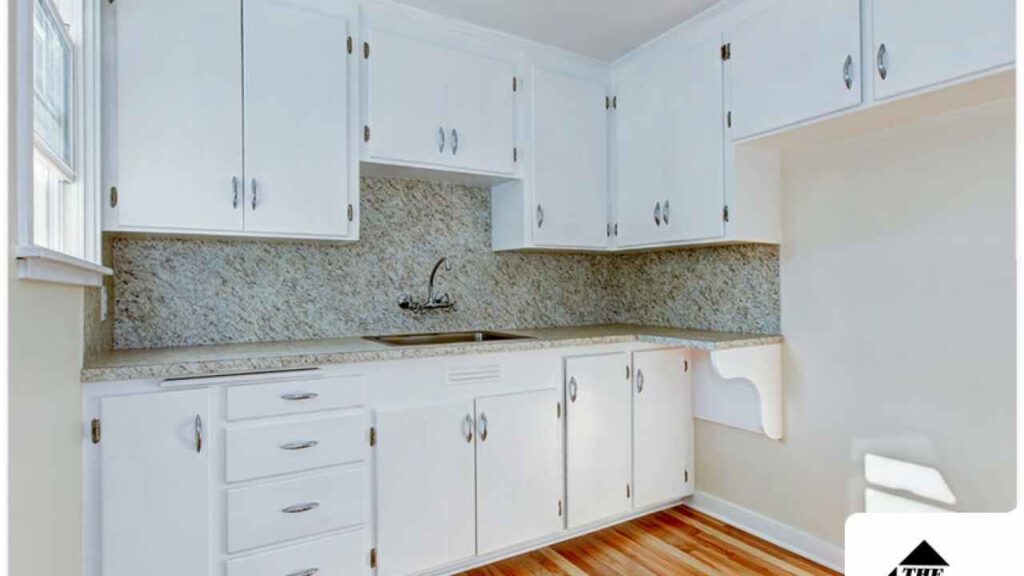 white cabinets