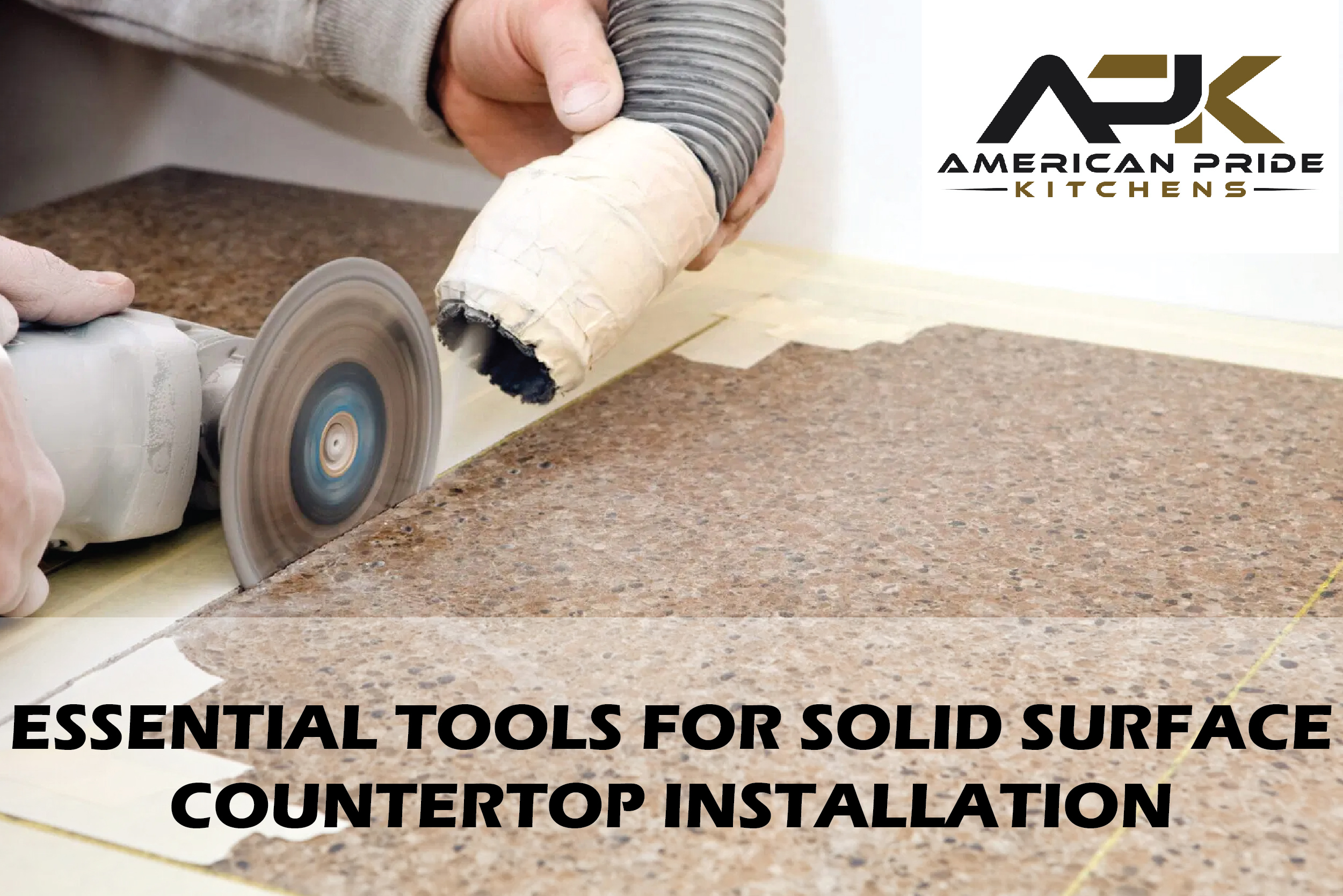 Tools for Solid Surface Countertop