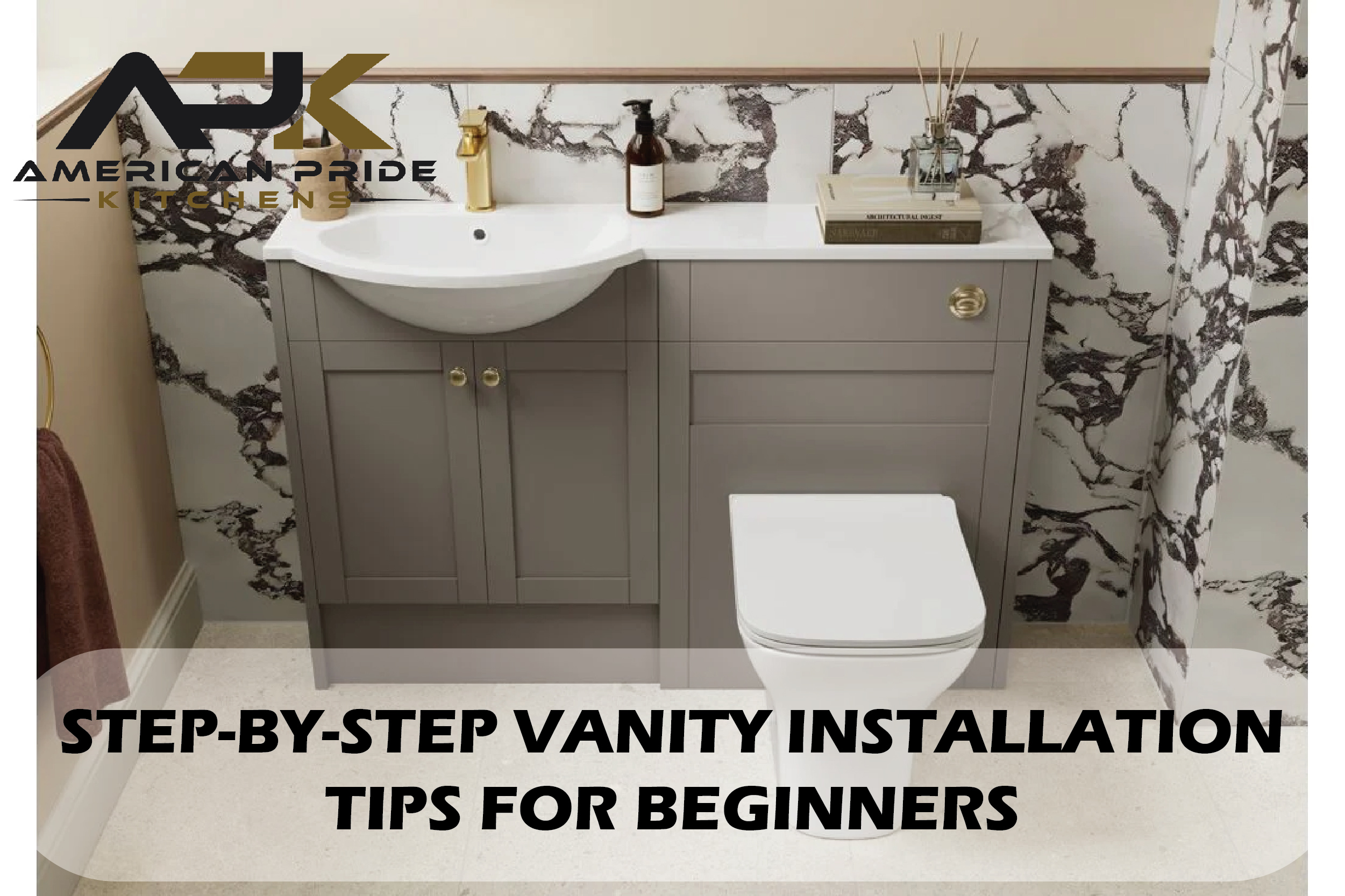 vanity installation tips