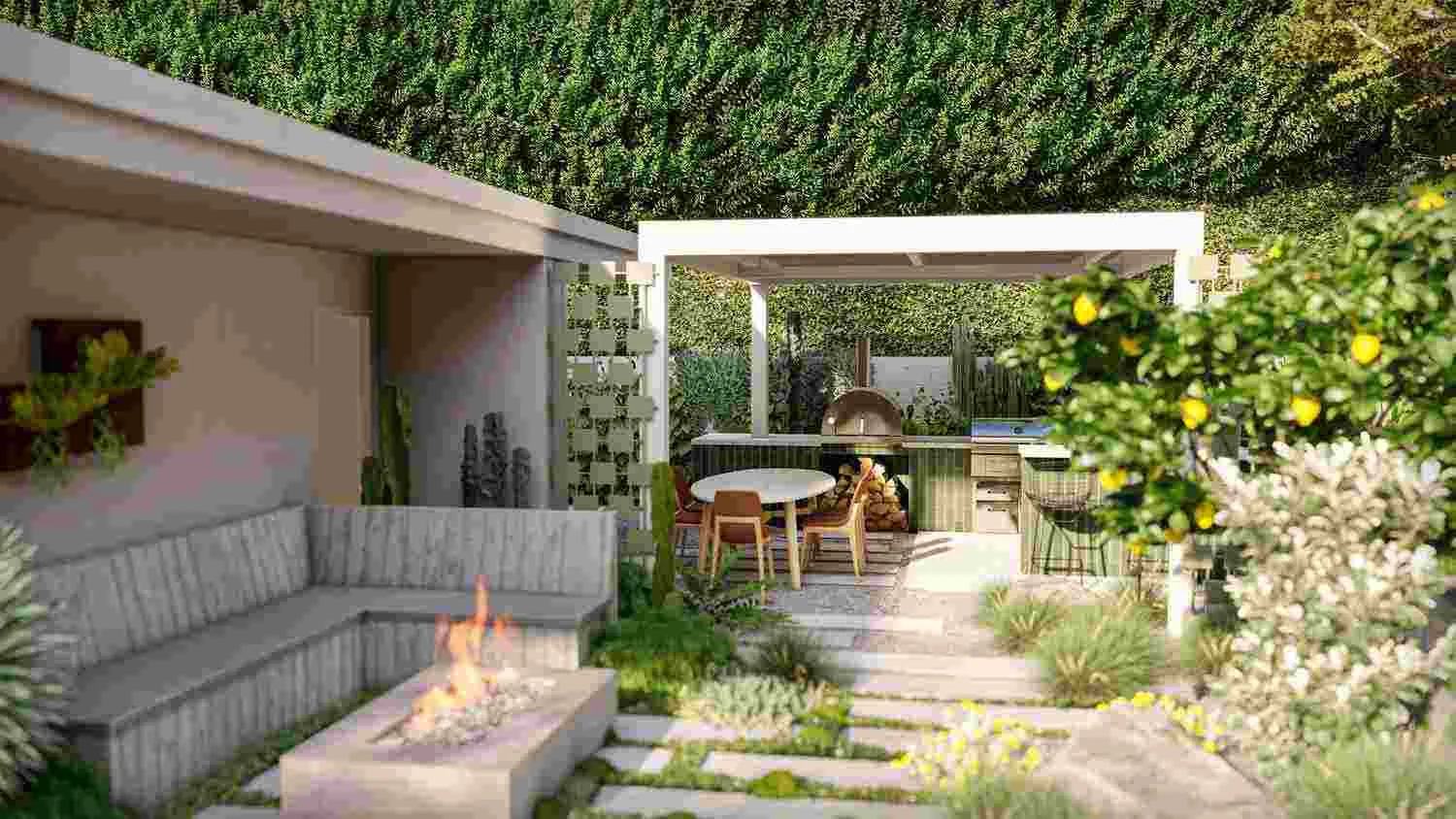 outdoor kitchen 